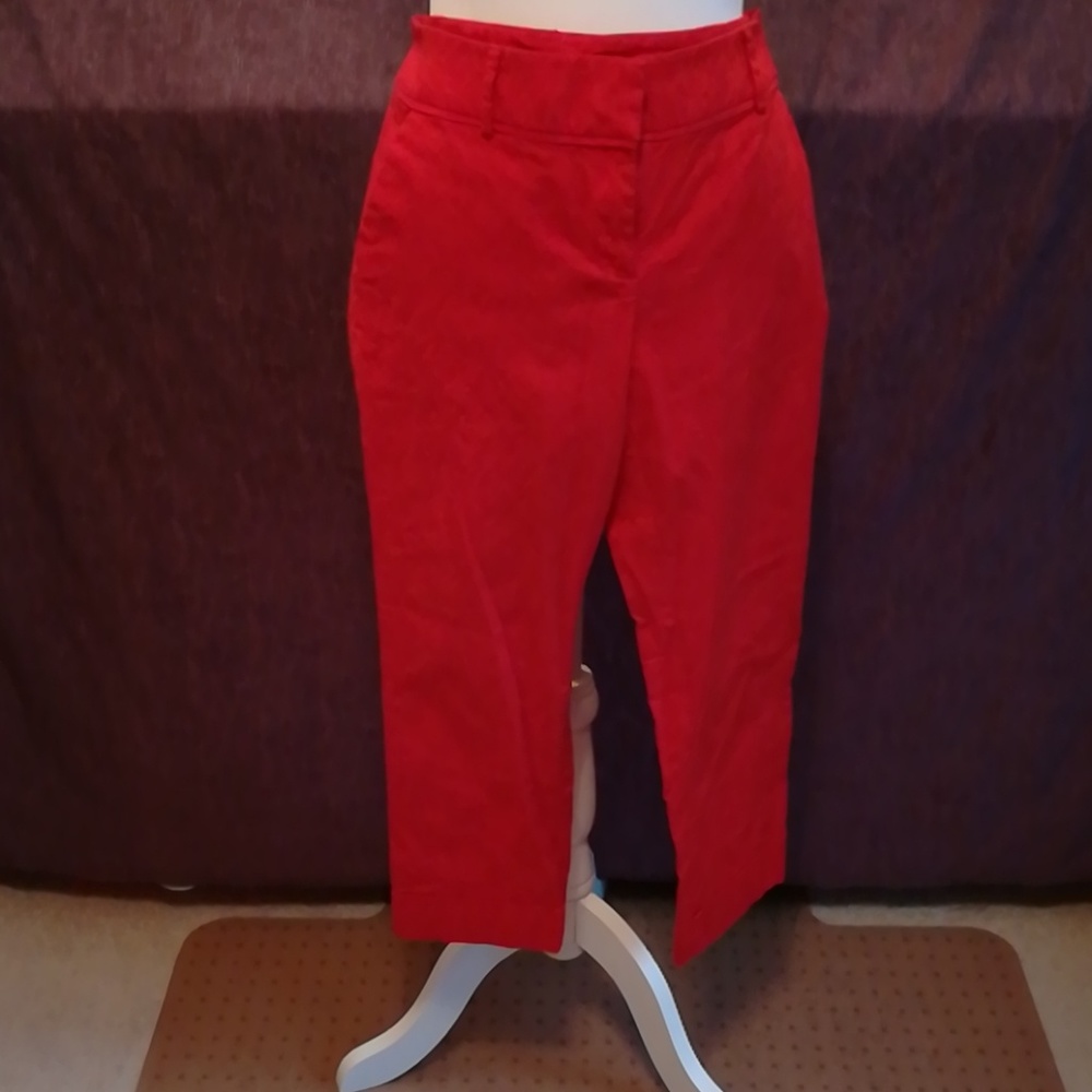 New York & Company Red Capris
